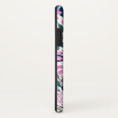 Waterverf goudmonogram goudbruine marinevloeren Case-Mate iPhone case (Achterkant / rechts)