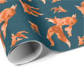 waterverf goudvis cadeaupapier (Rol Hoek)