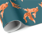 waterverf goudvis cadeaupapier (Rol Hoek)