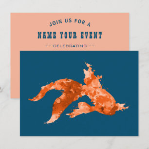 waterverf goudvis kaart