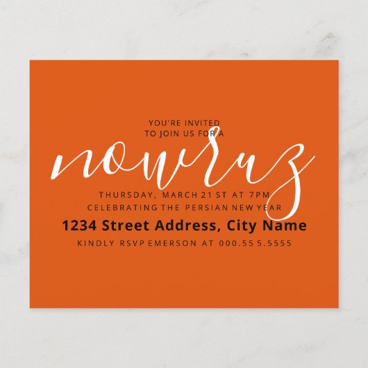 waterverf goudvis van de nowruz mubarak (Achterkant)