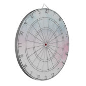 waterverf gradiënt ombre dartbord (Voorkant Links)