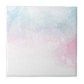 waterverf gradiënt ombre tegeltje (Voorkant)