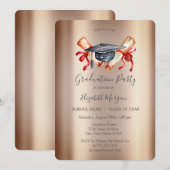 Waterverf Graduation Cap Diploma, Afstuderen Kaart (Voorkant / Achterkant)