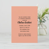 Waterverf Grappige Comic Verjaardagscène Kaart (Staand voorkant)