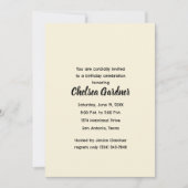 Waterverf Grappige Comic Verjaardagscène Kaart (Voorkant)