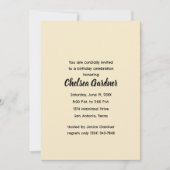 Waterverf Grappige Comic Verjaardagscène Kaart (Voorkant)