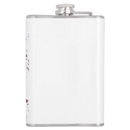 Waterverf grappige kameleon heupfles