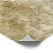 Waterverf  graslaag Schilderen van olifant Poster (Hoek)