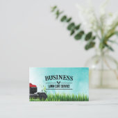 Waterverf Grasverzorging & Landschapsarchitectuur Visitekaartje (Staand voorkant)