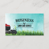 Waterverf Grasverzorging & Landschapsarchitectuur Visitekaartje (Voorkant)