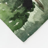 Waterverf Gray Barn Fleece Deken (Hoek)