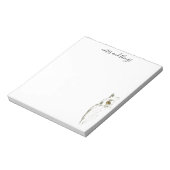 Waterverf Gray Owl Notitieblok (Linkerzijde)