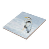 Waterverf - Great Blue Heron Bird Wildlife Art Tegeltje (Zijkant)