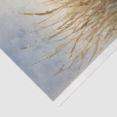 Waterverf Great Blue Heron Decoupage Tissuepapier (Detail)