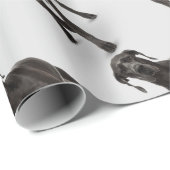 Waterverf Great Dane Dog Pet Animal Cadeaupapier (Rol Hoek)