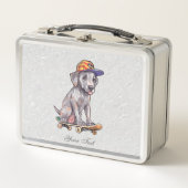 Waterverf Great Dane Metal Lunch Box (Voorkant)
