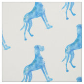 Waterverf Great Dane Naaiambacht Stof (Swatch)