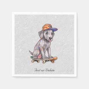 Waterverf Great Dane servetten