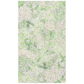 Waterverf Green en White Gingham Wedding Tafelkleed (Voorkant)