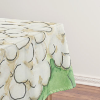 Waterverf Green en White Gingham Wedding Tafelkleed