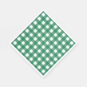 Waterverf Green en White Pset Napkins Servet (Hoek)