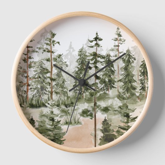 Waterverf Green Forest (Voorkant)