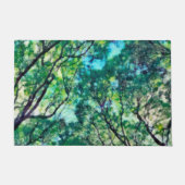 Waterverf Green Forest Deurmat (Voorkant)