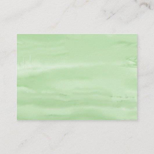 Waterverf Green Frog boeken voor baby ticket Informatiekaartje (Achterkant)