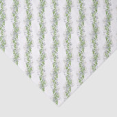 Waterverf Green Garland Tissuepapier (Detail)