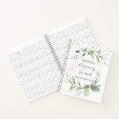 Waterverf Green Gold Foliage Pregnage Journal Notitieboek (Binnen)