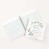 Waterverf Green Gold Foliage Pregnage Journal Notitieboek (Binnen)
