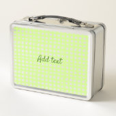Waterverf Green Plaid Ginham Gepersonaliseerde Voe (Achterkant)