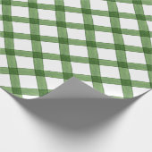 Waterverf Green Pset Kerstmis Cadeaupapier (Hoek)