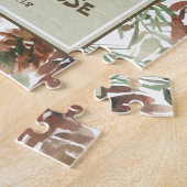 Waterverf Greenery Bible Verse Legpuzzel (Zijkant)