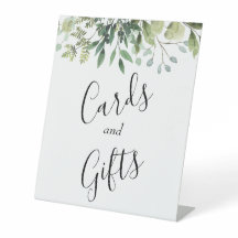 Waterverf Greenery Botanische Huwelijkscadeaus