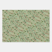 Waterverf Greenery Branches Inpakpapier Vel (Voorkant)