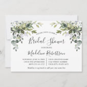 Waterverf Greenery Calligraphy Vrijgezellenfeest Kaart (Voorkant)