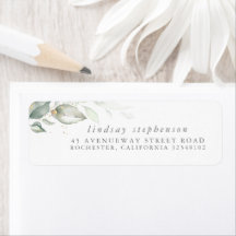 Waterverf Greenery en Eucalyptus Leaves