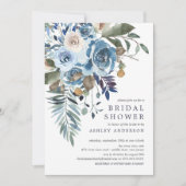 Waterverf Greenery en Roze Floral Vrijgezellenfees Kaart (Voorkant)