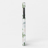 Waterverf Greenery en White Flowers Pattern Case-Mate iPhone Case (Achterkant/links)