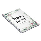 waterverf greenery floral bruiloft planner notitieboek (Rechterzijde)