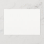 Waterverf greenery foliage bruiloft die goed wenst informatiekaartje (Achterkant)