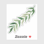 Waterverf Greenery Foliage Stickers (Vel)