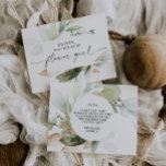 Waterverf Greenery Gold Bloemenmeisje Voorstel Briefkaart<br><div class="desc">Pop de vraag met deze mooie kaart! Bewerk eenvoudig de naam en het bericht op de achterzijde - voeg dan toe aan de wagen! Dit elegante ontwerp is voorzien van een zachte waterverf van eucalyptus, groene en goudversieringen. Klik Persoonlijk en "klik om verder"knoop aan te passen om de kleur van...</div>