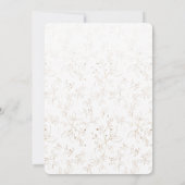 Waterverf Greenery Gold Sweet 16 Birthday Invitat Kaart (Achterkant)