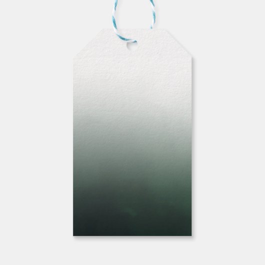 Waterverf Greenery Gold Vrijgezellenfeest Hartelij Cadeaulabel (Achterkant)