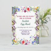 Waterverf Greenery laat de hap van de rooster Kaart (Staand voorkant)