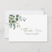 Waterverf Greenery laat een klein beetje bedankt (Voorkant)