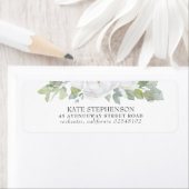 Waterverf Greenery Leaves Elegant Garden Etiket (Insitu)